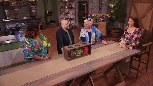 Watch what happened when Molly Yeh challenged #SpringBakingChampionship judges Kardea Brown, Duff Goldman and Nancy Fuller to a candy taste test! See more sweet treats on #SpringBakingChampionship, Mondays at 8|7c 🍰 🌸 Stream it the same day on discovery . | Food Network