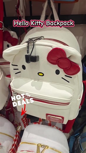 Hello Kitty Backpack #hellokitty #backpack #hellokitty #travel #fyp