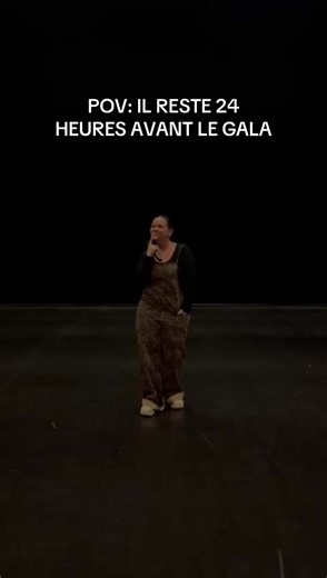 Répétitions de danse avant le gala : le stress monte !