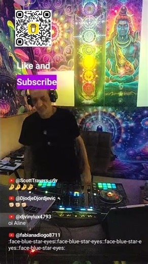 DJ VINYLUX Live set daily,#dj #electronicmusic #oldschool #underground #fullon #darkpsy #psytrance