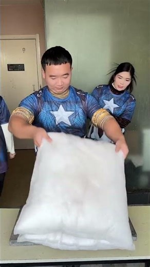 The Ultimate Impact Test: Can a Pillow Protect a Brick? #ytshorts part-24