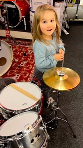 262K views · 5.1K reactions | “WE’RE TAKING THE DRUMS!!!”拾論朗 Thanks to Joey Dinis for sharing this moment with us and for choosing the Roadshow Jr. as her first kit. “Every morning on the way to school she taps away with her drum sticks to the music in the car.” | Pearl Drums | Facebook