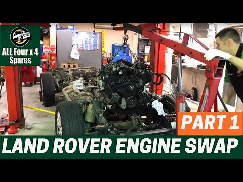 Land Rover Discovery 4 Engine Swap Replacement - PART 1