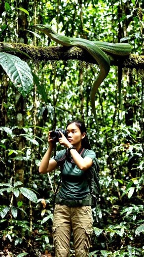 Giant Jungle Python Up Close 🐍