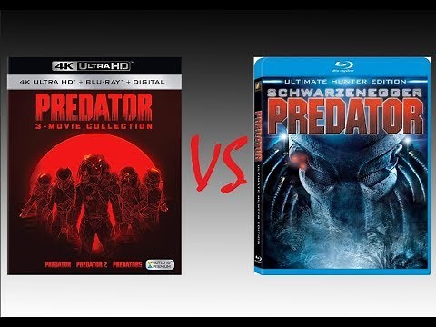 ▶ Comparison of Predator 4K HDR10 vs Predator 2010 Blu-Ray Edition