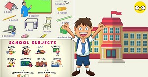 At the School Vocabulary in English - ESLBUZZ