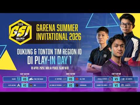CODM Garena Summer Invitational 2026 | Play-In Day 1 | Garena Call of Duty®: Mobile
