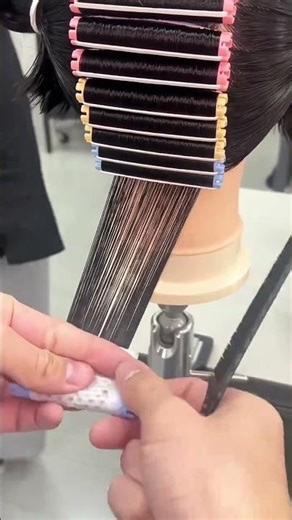 Standard bar entry details sharing#Haircut tutorial#Hairdressing teaching#Perming tutorial