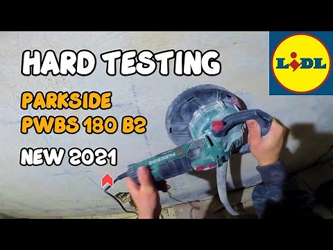 PARKSIDE PWBS 180 B2 - Hard Test - Wall Sanding [model 2021]