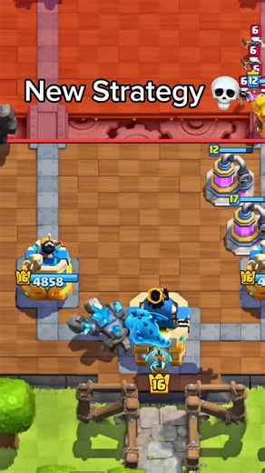 Cannon cart on Instagram: "New Golem Strategy ☠️ #clashroyale"
