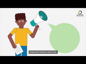 National School Moot Court Competition animation video clip