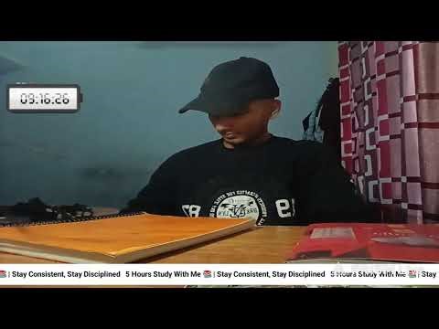5 Hours Study With Me 🧠 | Deep Focus Session | No Distractions