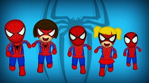 Spiderman Finger Family  Nursery Rhymes Lyrics