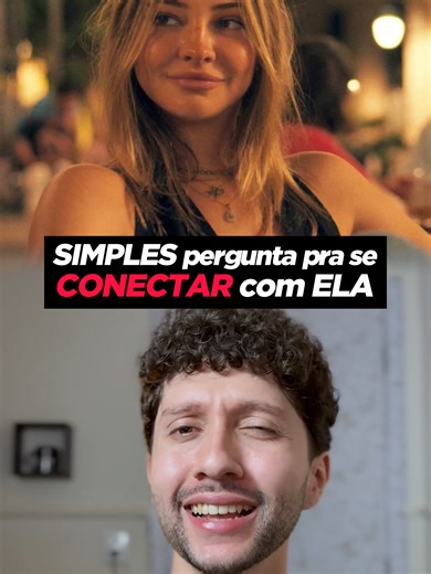 Qual pergunta cria conexão forte com uma mulher? Existe uma pergunta simples que faz ela sair do papo superficial e compartilhar emoções, histórias e sentimentos com você. Quando a conversa gera conexão emocional, ela passa a te enxergar diferente dos outros. #brunokraus #conexaoemocional #atração