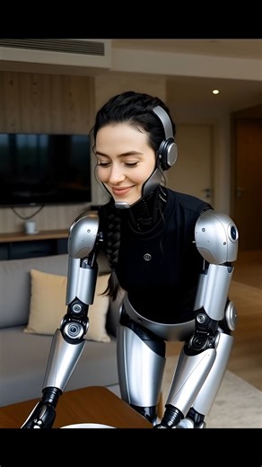Check out this cool home service AI robot. Would you buy?