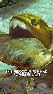 Dunkleosteus: The Armoured Mega Fish That Terrorized The Devonian Sea #Prehistoric #Shorts