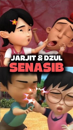 It Turns Out Jarjit and Dzul Share the Same Fate in Upin & Ipin #upinipin