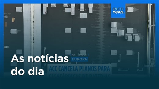 Vídeo. Notícias do dia | 8 de fevereiro 2026 - Noite