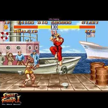 Street Fighter II (SNES) - Dhalsim vs Blanka | Gameplay