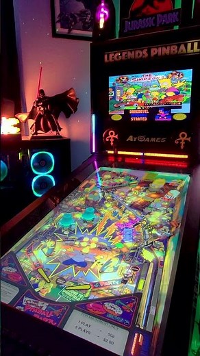 The Simpsons Pinball Party - a Virtual Pinball Quick View!