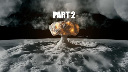 如何在blendrer中快速创建震撼的核爆效果 Part2