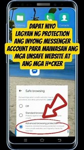 102K views · 1.3K reactions | Dapat gawin niyo ito sa inyong messenger account para safe ang account niyo #tutorial #tips #advancedbrowsingprotection | RRR TV | Facebook