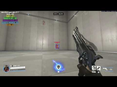 Example of OW Aim Analyzer video post-processing