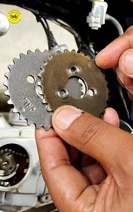 650K views · 9.6K reactions | timing sprocket of motorcycle #reel #online_bike_specialist | Online Bike Specialist | Facebook