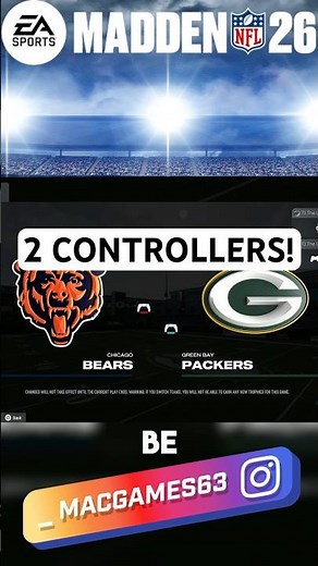 HOW TO USE 2 CONTROLERS IN MUT PRACTICE MODE! #madden26