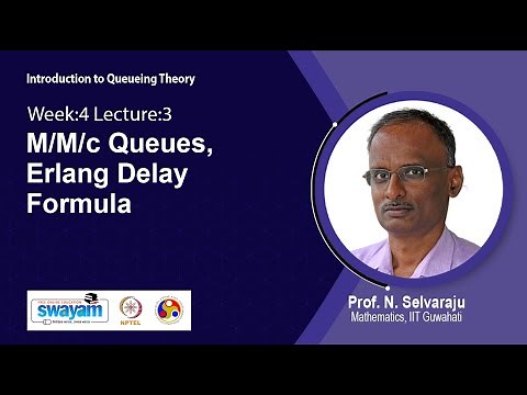 Lec 15: M/M/c Queues, Erlang Delay Formula