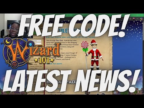 FREE CODE! Wizard101 News!