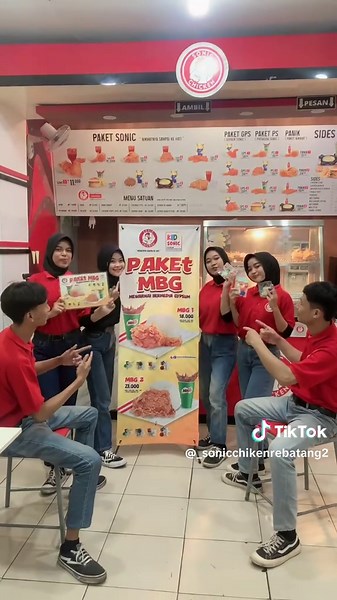 Menu Baru di Sonic Chicken Indonesia