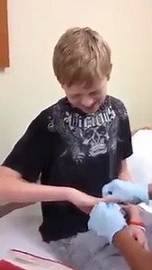 9.4K views | Getting Cast off.... Look at how tiny his arm got | MDP | Facebook