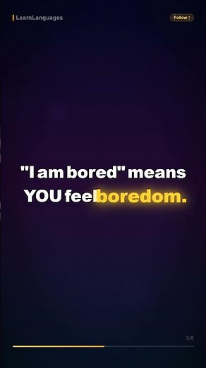 Stop Saying 'I Am Boring'! Learn the Right Phrase