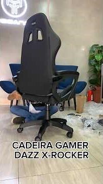 Montagem dessa cadeira gamer DAZZ X-ROCKER #cadeiragamer #gamer