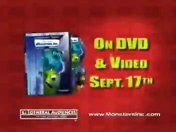 Monsters Inc. Trailer
