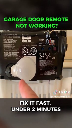 Cómo arreglar el control remoto del garaje fácilmente