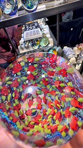 47K views · 765 reactions | The Rose Vortex : A Floral Portal Marble! Black   ||| Made by Kevin O'Grady Art Glass ||| Seen at Glass Craft & Bead Expo #roses #glassart #fyp #reels | GlassPorn | Facebook