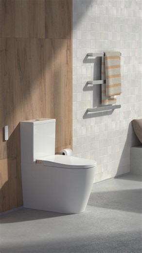 Say hello to your dream bathroom. Caroma has just launched heated towel rails for the first time — in multiple styles (ladder, vertical, horizontal) and finishes perfectly matched to their Liano II & Urbane II collections. Designed in Australia with 304 stainless steel, a gentle safe-to-touch ~40°C surface, and energy-efficiency (approx. 1 c per hour to run). The Blue Space Plus, new Liano II basins with overflow (matte white, gloss white, matte black) and bath fillers with swivel outlets for ul