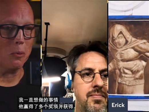 （看油管大佬画画-油画）David Finch-Oil Painting MOONKIGHT with E. M. Gist!