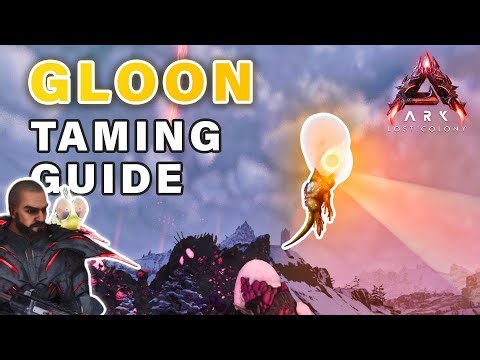 How to Tame & Use the GLOON (Full Taming Guide) ► Ark Lost Colony