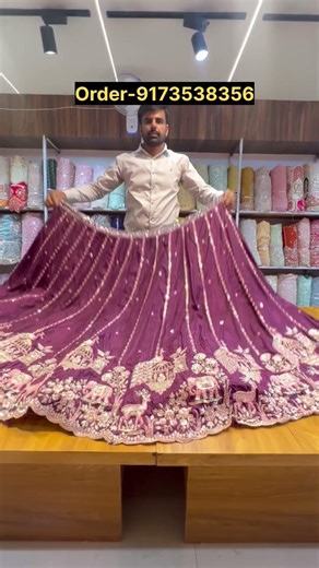 Priemum quality sider lehenga wholesale market in surat #manufacturing #explore