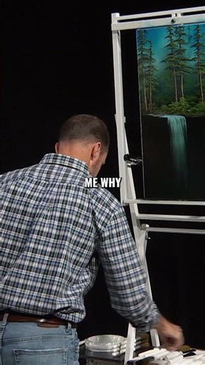 Painting a magnificent waterfall with Nicholas Hankins