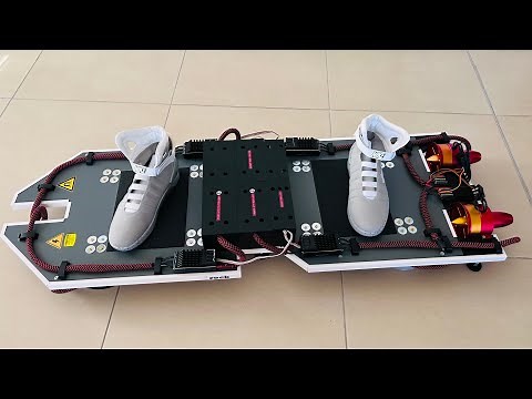 REAL HOVERBOARD . FIRST HUMAN LEVITATING TEST