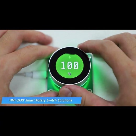 TSD 1.3 inch Rotary Switch Smart Knob Display #tft #lcd #module #stm #hmi #display #knob