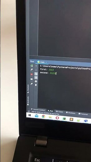 Made an adding only calculator in pycharm python #python #pycharm # coding