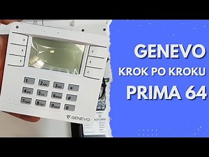 Genevo Prima kurs, szkolenie, tutorial jak krok po kroku podłączyć i skonfigurować system alarmowy