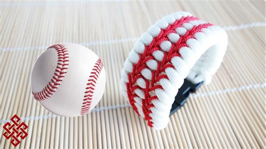 Baseball-Themed Trilobite Paracord Bracelet Tutorial – Create a Bold, Sporty Design