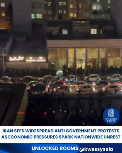 Kwessysela 🇬🇭 on Instagram: "Verified reporting from CNN, BBC, Al Jazeera, and Fox News confirms large anti-government protests across Tehran and other cities on January 8, 2026. Demonstrations are linked to Iran’s ongoing economic crisis, with reports of clashes, more than 30 deaths, arrests, and temporary internet restrictions in some areas. Authorities have not released full details as the situation continues to develop. #trending #unlockedrooms #reels"