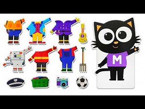 Dress Up Games With Milo's For Kids | Guess The Job by the Outfit | Mix and Match Clothes Puzzle 👕👖👚